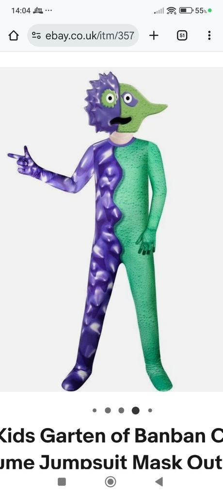 Karnevalový kostým garten of banban -jester, 