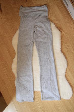 Šedé flare tepláky, pull&bear, xxs, pull&bear,xs