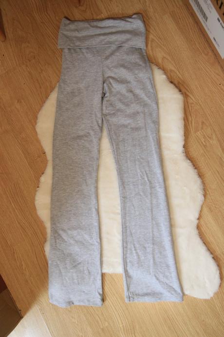 Šedé flare tepláky, pull&bear, xxs, pull&bear,xs