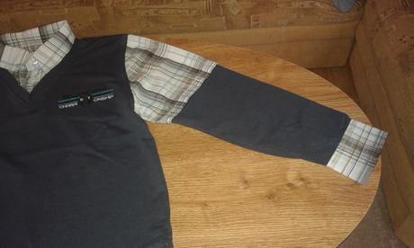 Tričko- košeľa, 146