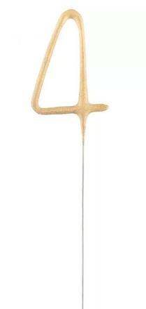 Tortový zápich prskavka č.4 - skladom, mlg123111,