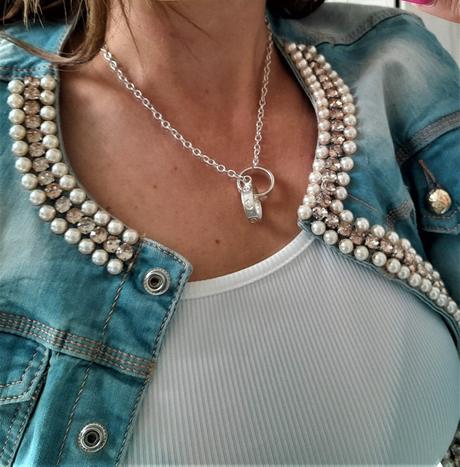 Strieborný náhrdelník, 