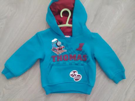 Mikinka thomas +tričko gratis, 86