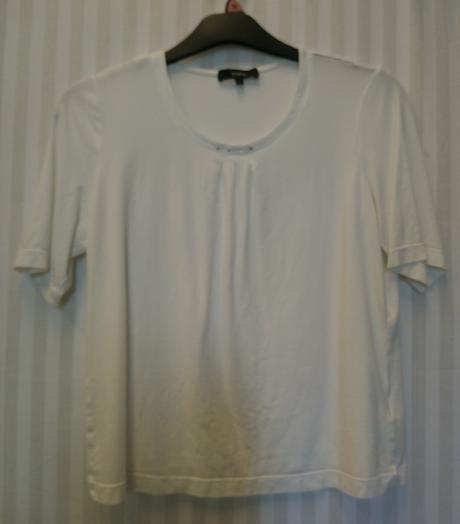 Dámsky biely modalový elastický top, bonita, l/xl, xl