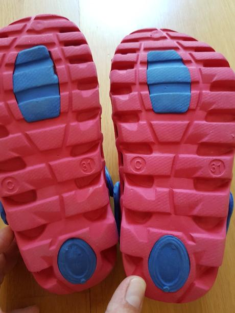 Detske kroksy, slapky, velkost 31, 31