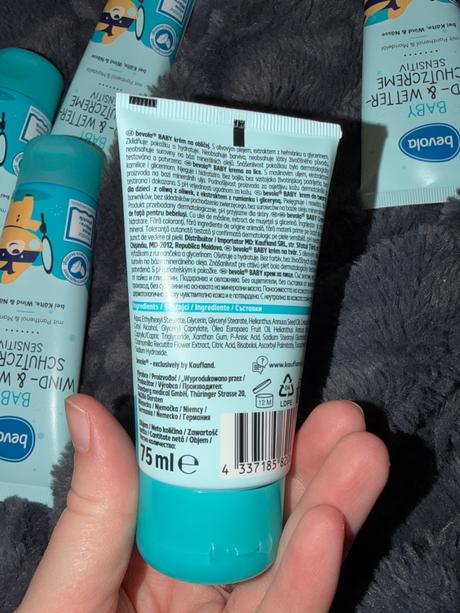 Bevola baby ochranné krémy do vetra a chladu, 