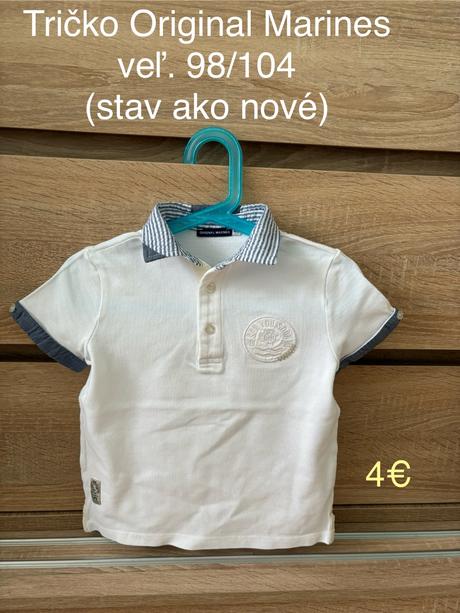 Tričko / polokošeľa original marines veľ. 98/104, original marines,98