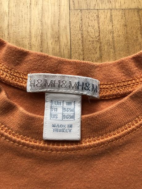 Detské tričko 9-12 mes. h&m, h&m,80