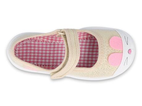 Dievčenské papučky - balerínky maxi 5150112, befado,23 / 24
