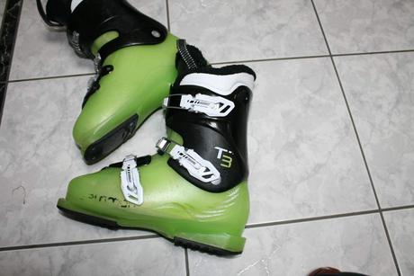 Lyže tecno , 144 cm , drevene jadro, 140-149 cm