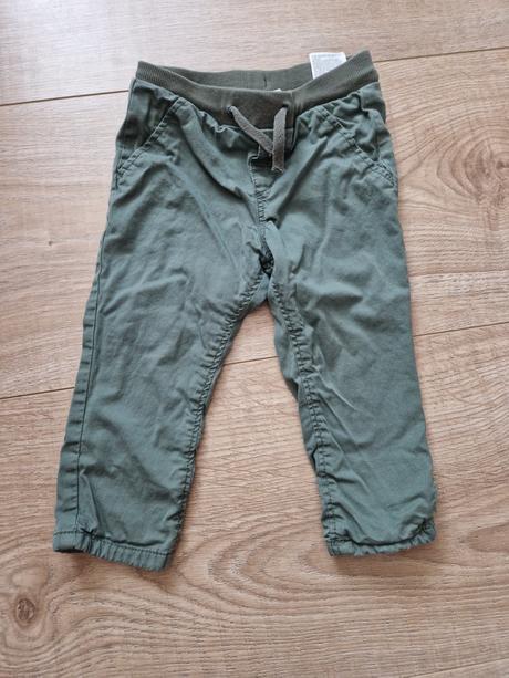 Zateplené nohavice, h&m,86