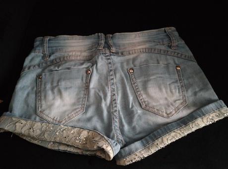 Riflové kraťasy - darujem k nákupu, s