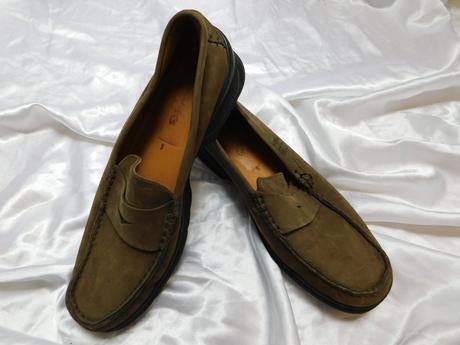 Kvalitne panske kožene makasiny/topanky, 43
