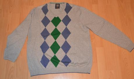 Pleteny znackovy pulover, xl