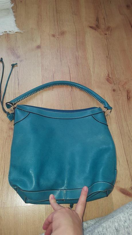 Tyrkysová kabelka,