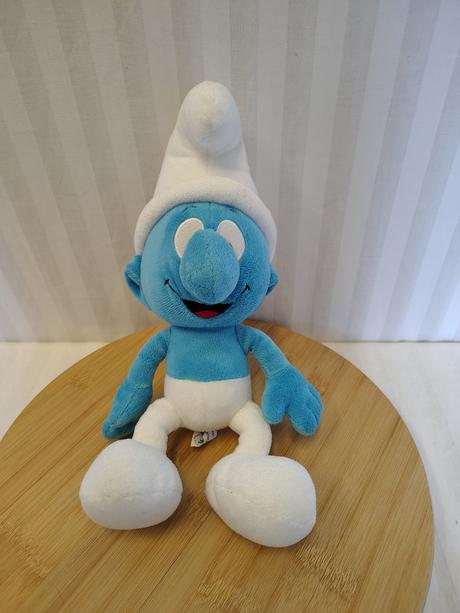 Plyšový klasický šmoulka regular smurf 2008, 30 cm,