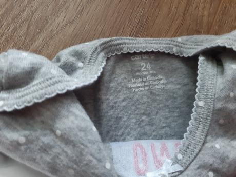 Dievčenské body s krátkym rukávom, carter's,86