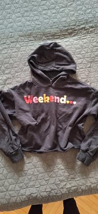 Croptop mikinka, 158