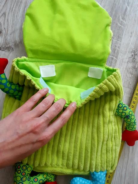 Krásny detský ruksak - žabiak,