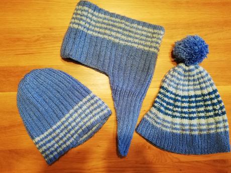 2x čiapka+ nákrčník, 134