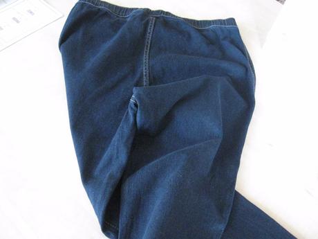 Riflové legínové nohavice, 158, 158