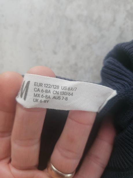 Chlapčenský vianočný pulover h&m, v.122-128, h&m,122