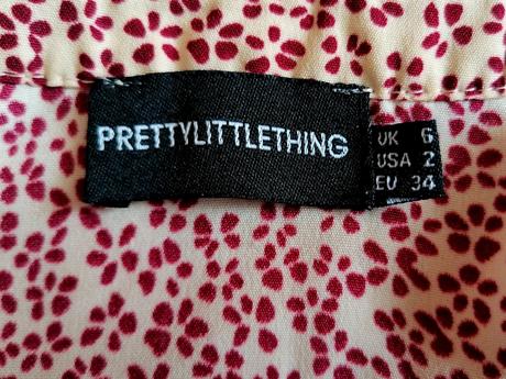 Letný top na zaväzovanie, xs