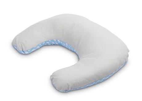 Sensillo vankúš na dojčenie šedé obláčiky,