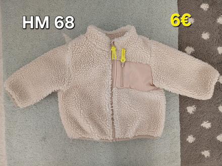 Teddy bunda 68, h&m,68