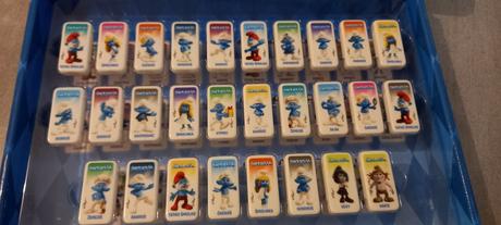 Domino zberateľský kufrík šmolkovia, 