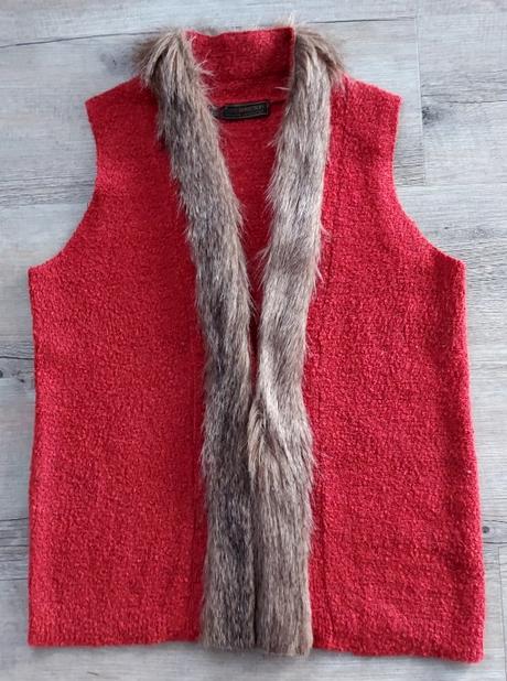 Oranžová vesta, bonprix,40