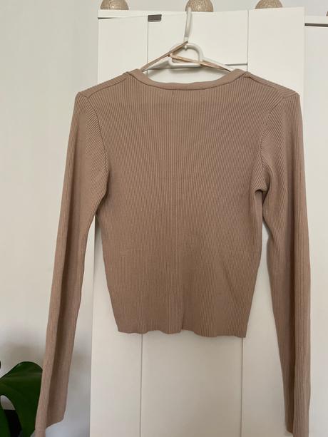 Hnedý krátky svetrík, house,m