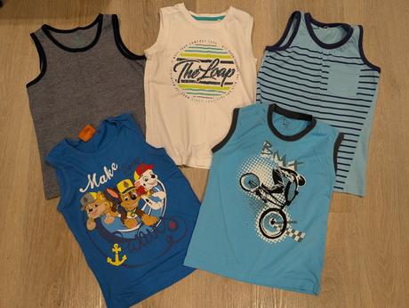 Tielko 5x, veľ. 122/128, 122