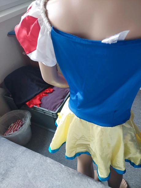 Snehulienka karnevalový komplet kostým veľ.s,