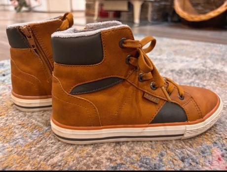 Jesenné frajerské topánky, zateplené 21,2 cm, lotto,32