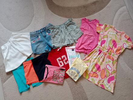 Kraťasy/tričká, 140–152