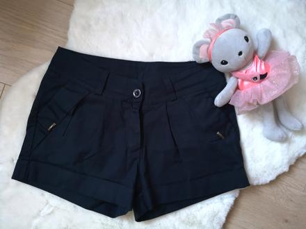 Tm. modré kraťasky, v. s (v.146/152), s