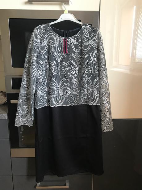 Nové kamienkové spoločenské šaty, 42 / 44