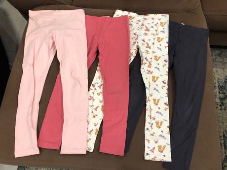 Tričká a legíny, 122–134