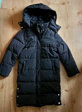 Dlhá zimná bunda/kabát, 158