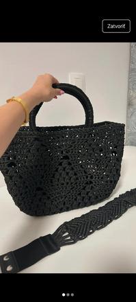 Pletená taška na leto, 