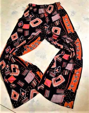 Letné etno nohavice, xl