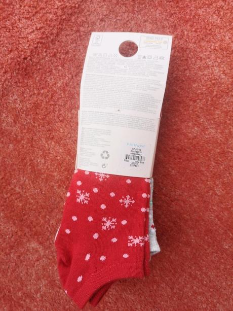 Primark vianočné ponožky 7 párov veľkosť 37-42, primark,37 / 38 / 39 / 42