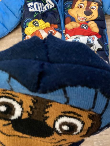 Zimné oteplovačky+čiapka veľ.98/104, lupilu,98