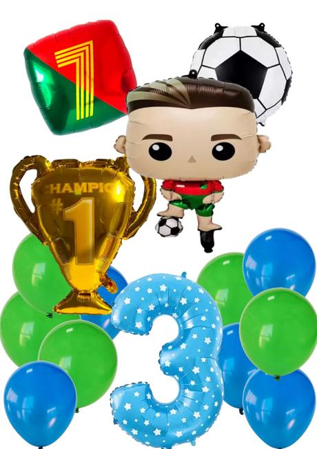 Futbalové balóny ronaldo- až 14/15/16 kusov,