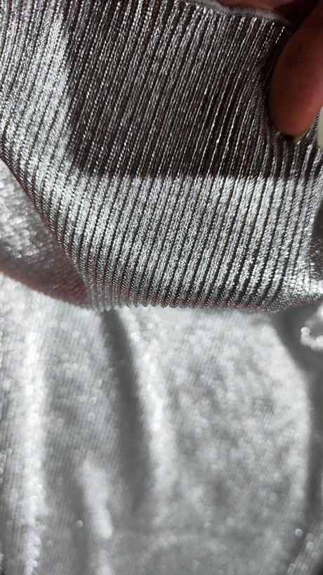 Strieborné šaty, xs