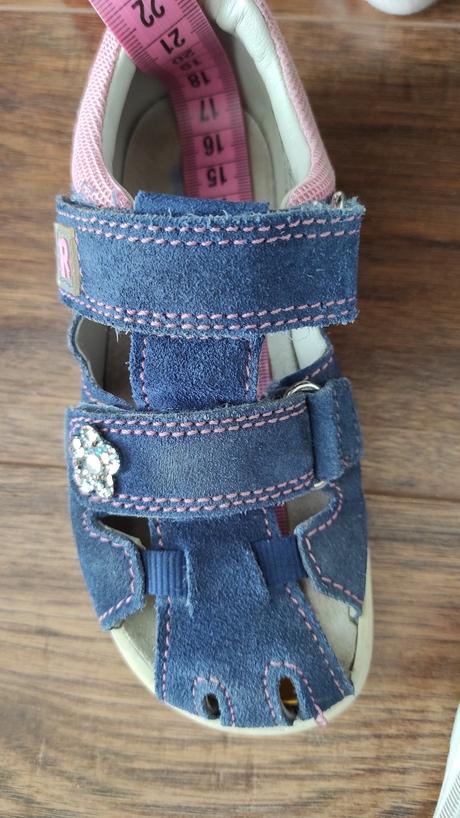 Celokožené sandale richter, richter,27