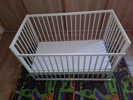 Detská postielka s madracom, šírka (cm): 60,dĺžka (cm): 120