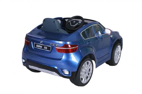 Elektrické autíčko bmw x6 luxury, lak, 12v, čalúne,