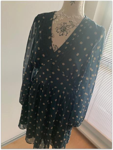 Mini šaty zn.reserved s bodkami, reserved,l